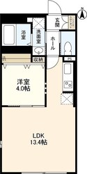 ウェルスクエアイズム高井戸の物件間取画像